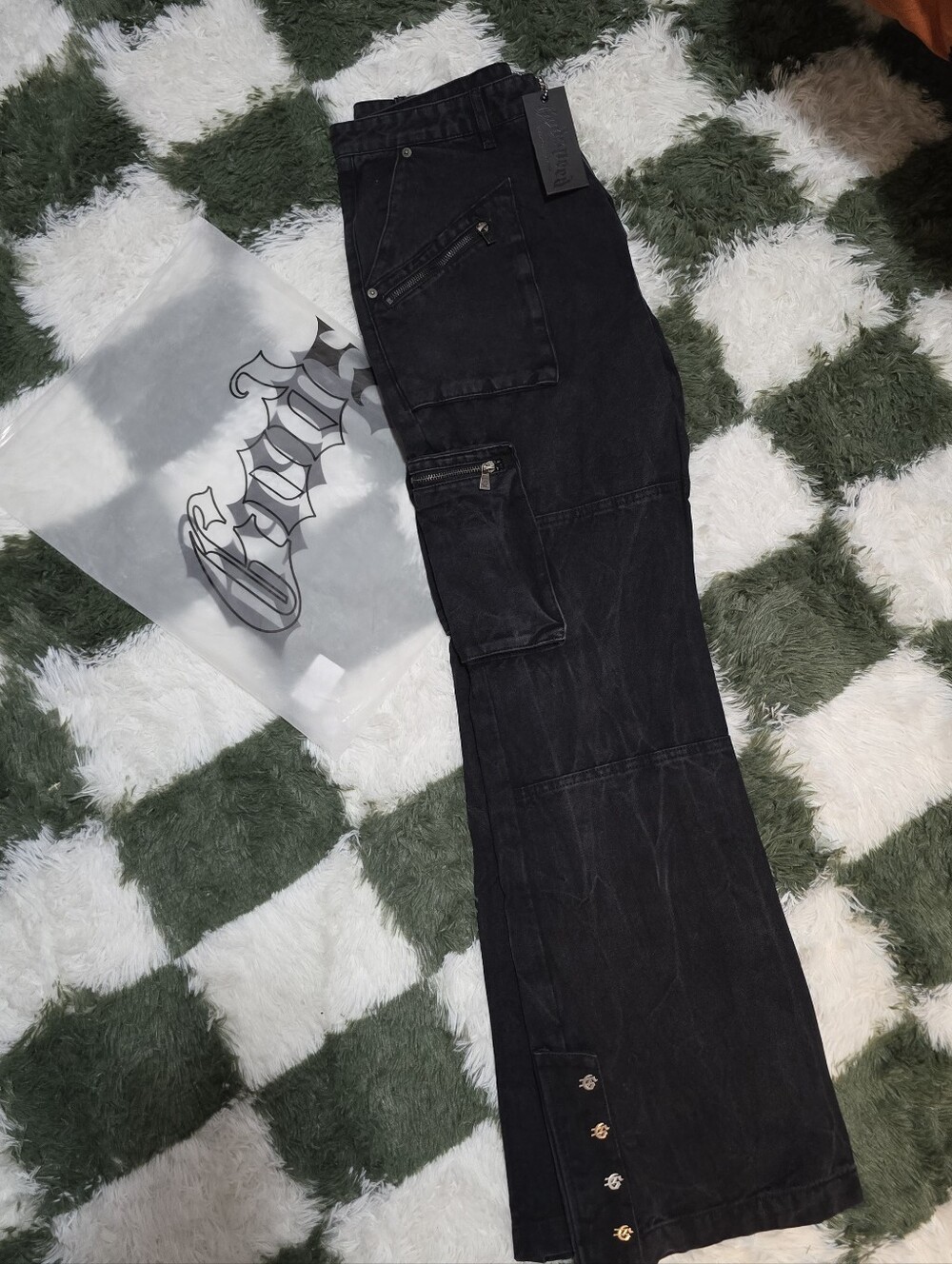 Godspeed | Canvas Cargo Pants - Size 36x34